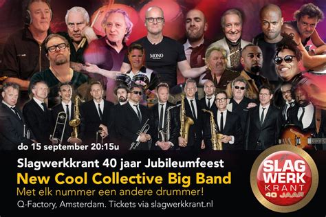 Het Jaar Slagwerkkrant Jubileumfeest Drummers Bij De New Cool