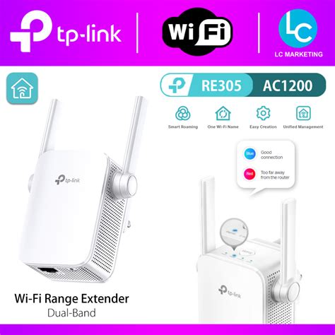 TP Link RE305 AC1200 Dual Band 5GHz 2 4GHz Wireless WiFi Range