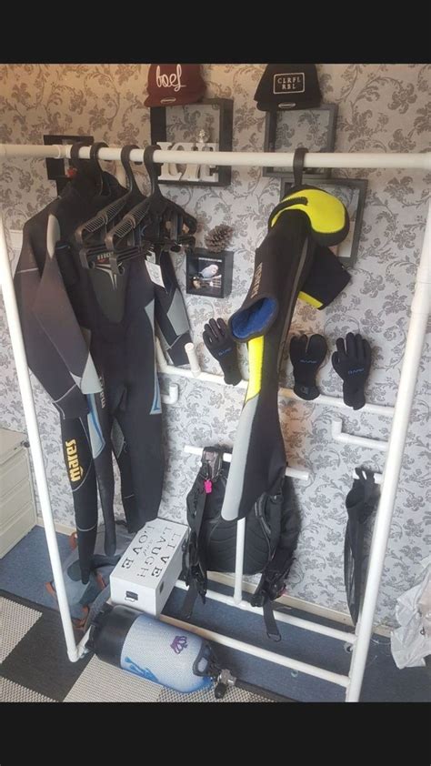 Storage All Your Scuba Gear Together On One Rack Scuba Diving Gear