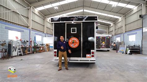 Food Trailer Remolque De Comida Rdn X Pies Color Negro Brillante