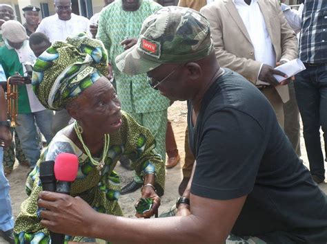 Photos Governor Fayose Pictured Dancing With Old Woman MpbaseBlog