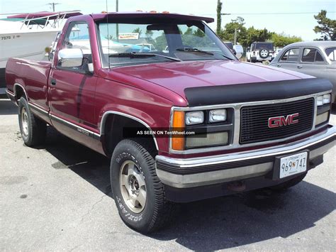 1988 Gmc Sierra Sle 4x4 Good Work Truck Chevy Chevrolet