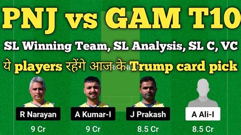 Pnj Vs Gam Dream Prediction Pnj Vs Gam Player Stats Pnj Vs Gam T