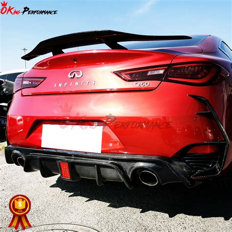 Gt Style Carbon Fiber Cfrp Gt Wing Spoiler For Infiniti Q