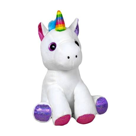 Peluche Phi Phi Toys Unicornio Blanco Cm Universo Binario