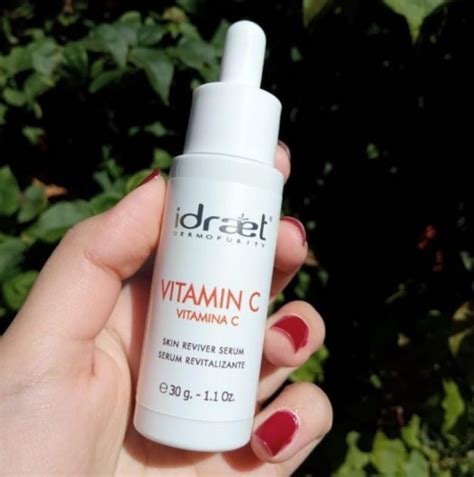 SERUM REVITALIZANTE VITAMINA C IDRAET Obsidiana Makeup Maquillaje