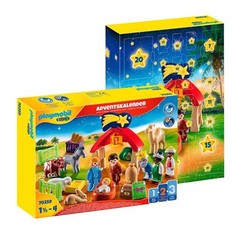 Calendario de Adviento Belén Playmobil 1 2 3 Ruraltoys