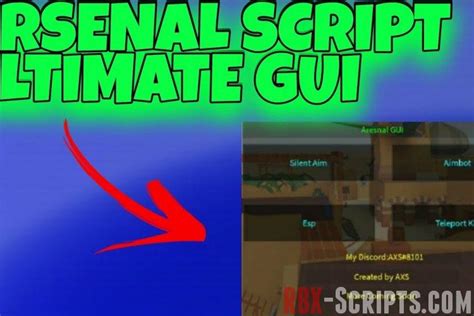 Arceus X Arsenal Ultimate Gui Script Very Op Roblox Mobile Rbx