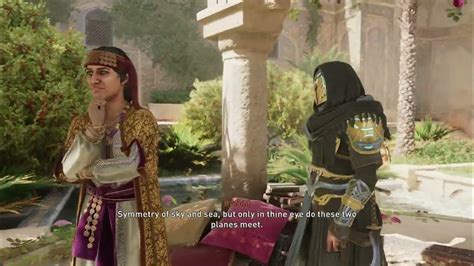 The Poet Arib Is Resting In The Eastern Outer Courtyard Assassins Creed Mirage Walkthrough