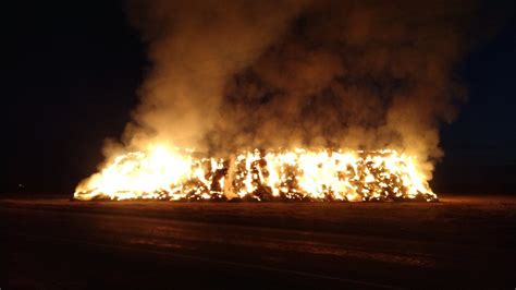 Sheriffs Office Investigating Hay Stack Fire Kepr