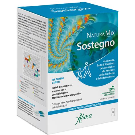 Natura Mix Advanced Sostegno Bustine Orosolubili Aboca