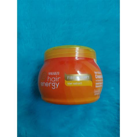 Jual Makarizo Hair Energy Fibertherapy Hair Scalp Creambath Kiwi 500