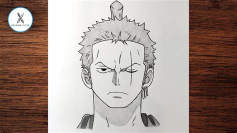 How To Draw Zoro From One Piece Step By Step Easy Drawing Tutorial