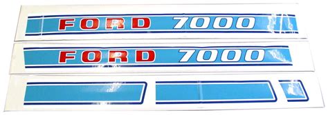 Dec211 Mylar Decal Set Ford N Tractor Parts Parts For Ford N