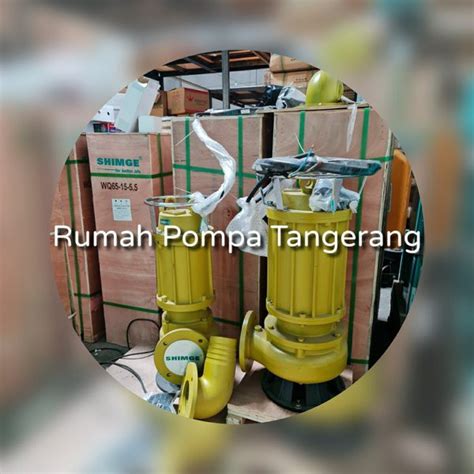 Jual Pompa Celup Air Kotor Pompa Limbah Shimge Wq Kw Hp Phase