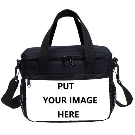 Personalized Big Lunch Bag Customized Cooler Bag Design Your Own Bag