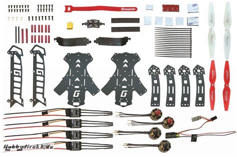 3D COPTER ALPHA 300QBausatz Graupner 16530 Hobbydirekt Modellbau