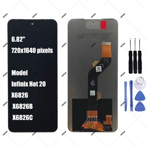 Original Infinix Hot X X B X C LCD Display Touch Screen Digitizer Assembly