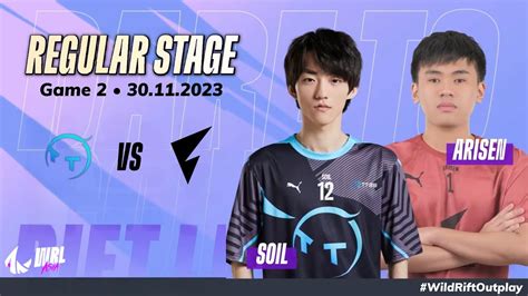 Tt Vs Fl Game Bo Regular Stage Wrl Asia Season Youtube