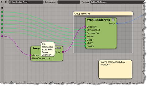 scripting finding comment nodes  ice compounds