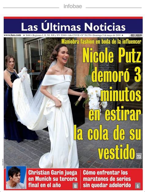 Las Ultimas Noticias Chile 5 De Mayo De 2019 Perfil Formosa