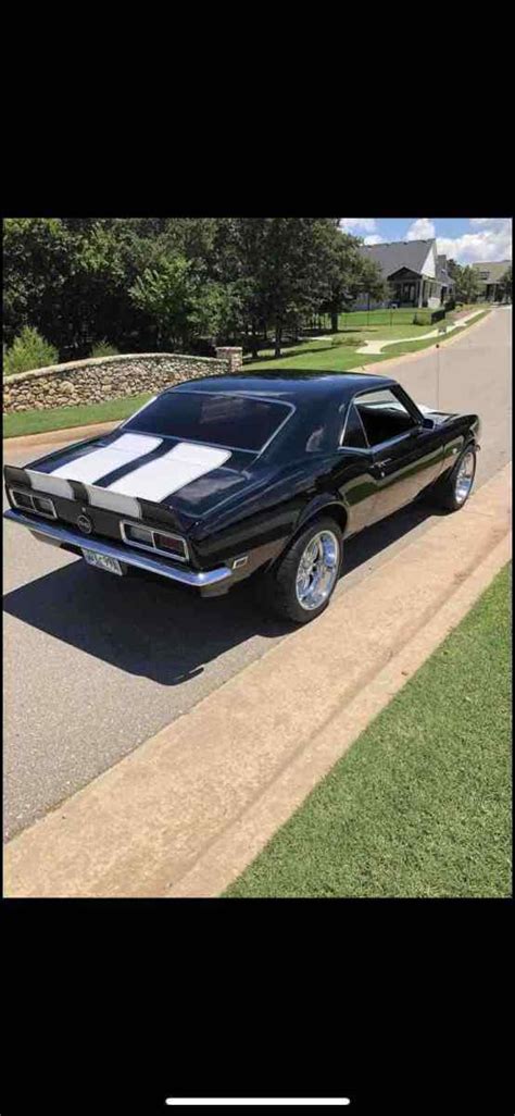 1968 Chevrolet Camaro SS Coupe Black RWD Automatic Classic Chevrolet