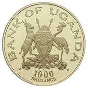 1000 Shillings Royal Wedding Uganda Numista