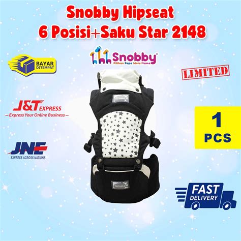 Jual Gendongan Hipseat Bayi Gendongan Duduk Gendongan Depan Snobby