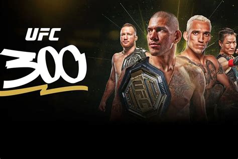 UFC 300 Cartelera Conoce el orden completo de combates y cuáles son