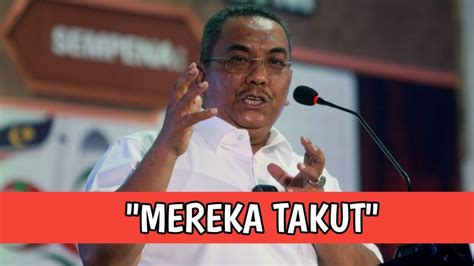 Nampak Sangat Ph Takut Pada Saya Mb Sanusi YouTube