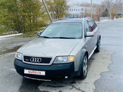 Купить б у Audi A6 Allroad I C5 2 7 At 250 л с 4wd бензин автомат в Омске серый Ауди А6