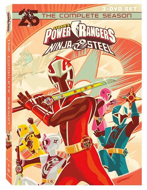 Power Rangers Ninja Steel Complete Series Dvd Set Review Morphin