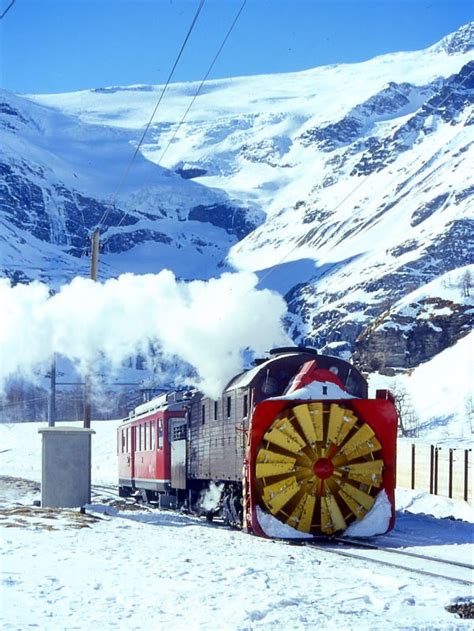 Rhb Dampfschneeschleuder Extrazug F R Graub Nden Tours Von Alp