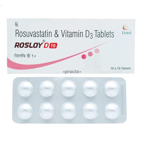 Rosloy D 10 Tablet Uses Dosage Side Effects Price Composition