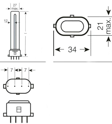 Osram Dulux S/E 11W/840