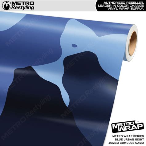 Jumbo Cumulus Blue Urban Night Metro Wrap Metro Restyling