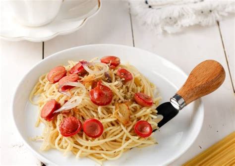 Resep Garlic Butter Spaghetti Oleh Cutzamania Cookpad