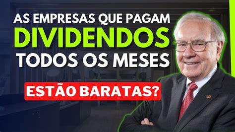 As Empresas Que Pagam Dividendos Mensais Em 2022 E Se As AÇÕes EstÃo