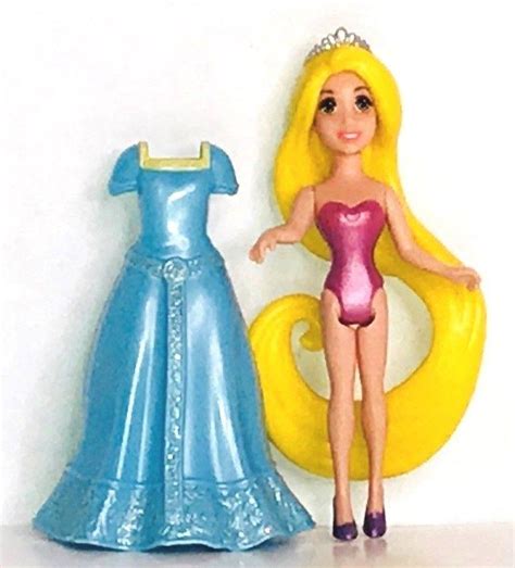 Polly Pocket Disney Princess Rapunzel Flynn Rider Magiclip Magic Clip