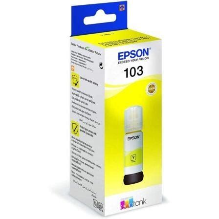 Recarga Ecotank De Tinta Original Epson N Amarelo Udi Universo