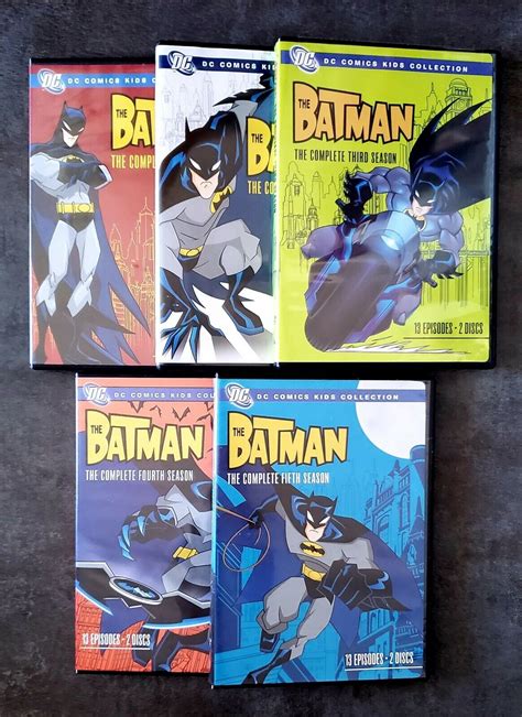 The Batman Complete Season 1 5 2004 Animated Series Ebay