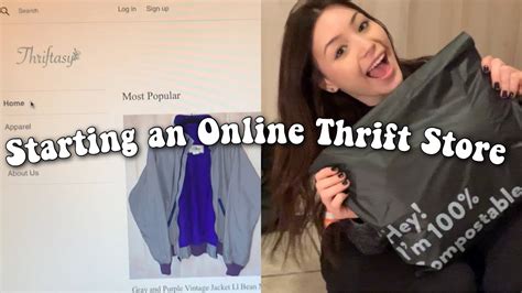 Starting An Online Thrift Store Setup A Shopify Store And Package