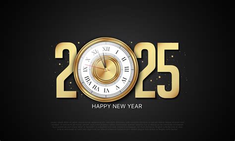 2025 Happy New Year Background Design 33127423 Vector Art At Vecteezy