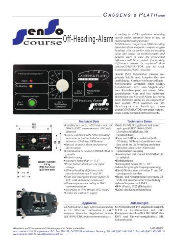 Sextant Catalogue Cassens Plath GmbH PDF Catalogs Documentation