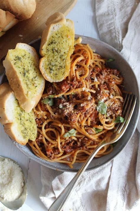 The Best Gluten Free Spaghetti Bolognese Recipe