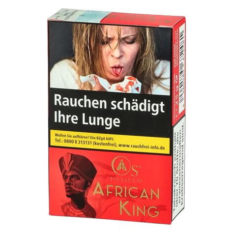 O S Tobacco Er Fr Chtemix African King Shisha Tabak