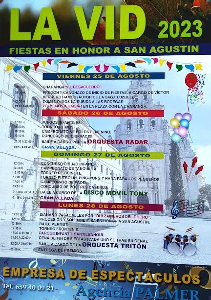 Fiestas De San Agust N En La Vid Burgos Caminar Juntos Hacia La