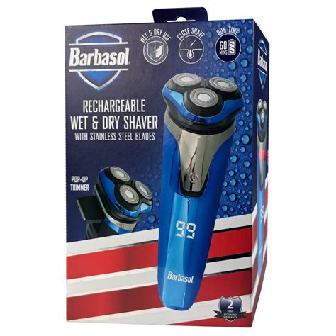 Barbasol Rechargeable Wet And Dry Shaver Shop Shaver Hairbyu