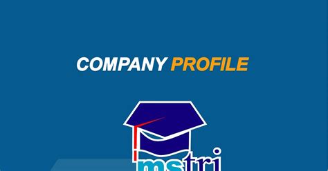 Contoh Cover Company Profile Galeri Sampul Riset