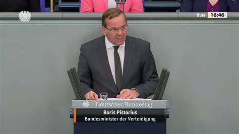 Minister Weist Im Bundestag Auf Erfolge Des Irak Einsatzes Hin